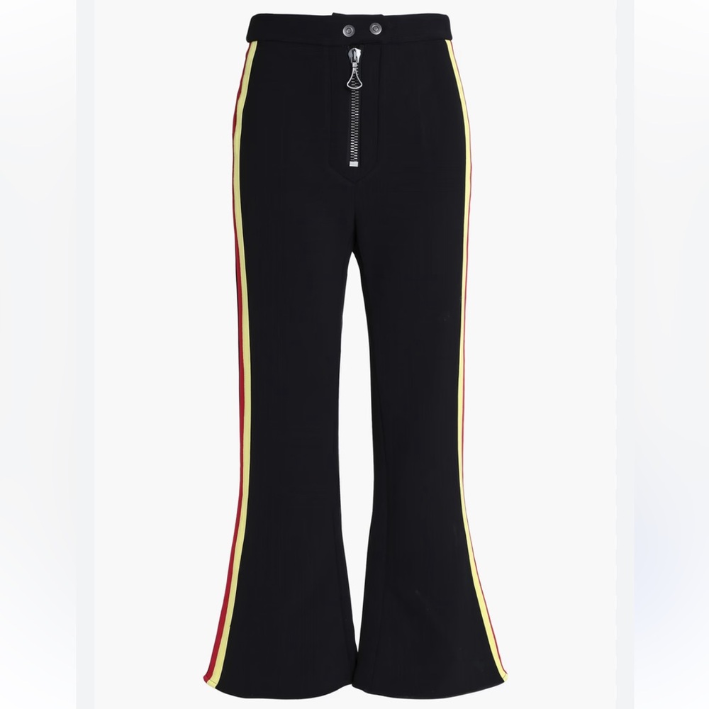 ELLERY
Riviera striped twill kick-flare pants size UK 4 (US 0)